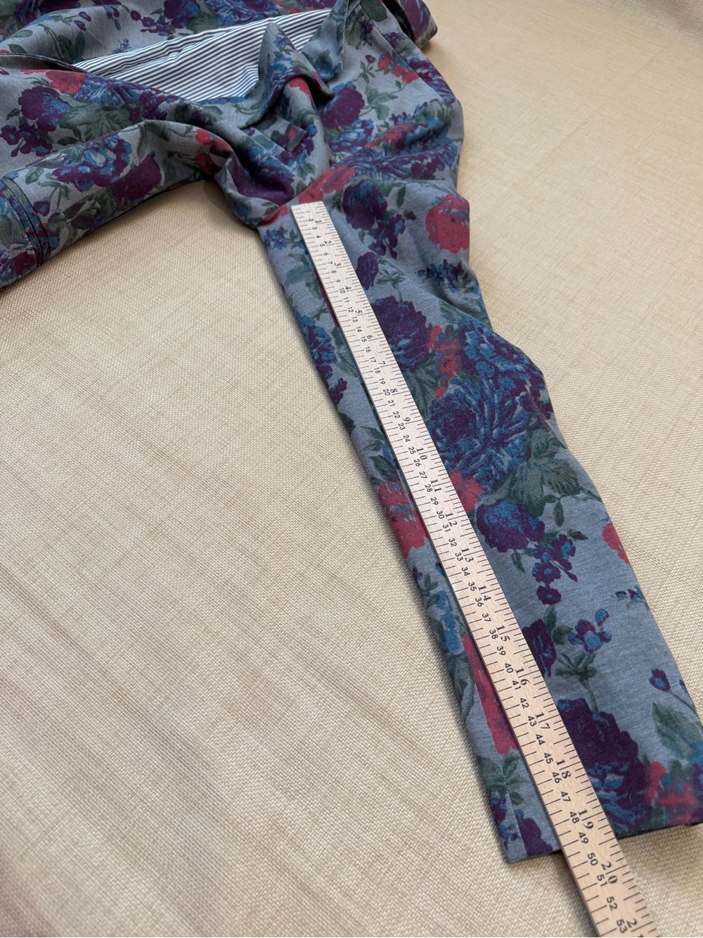 Zara Floral Jersey-like Texture Blazer Jacket - Picture 11 of 16